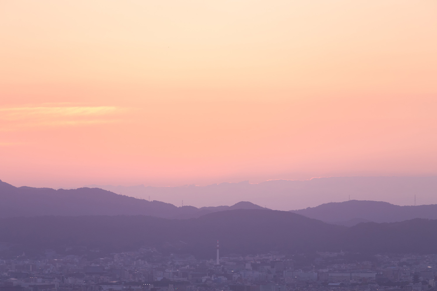 風景写真京都タワー