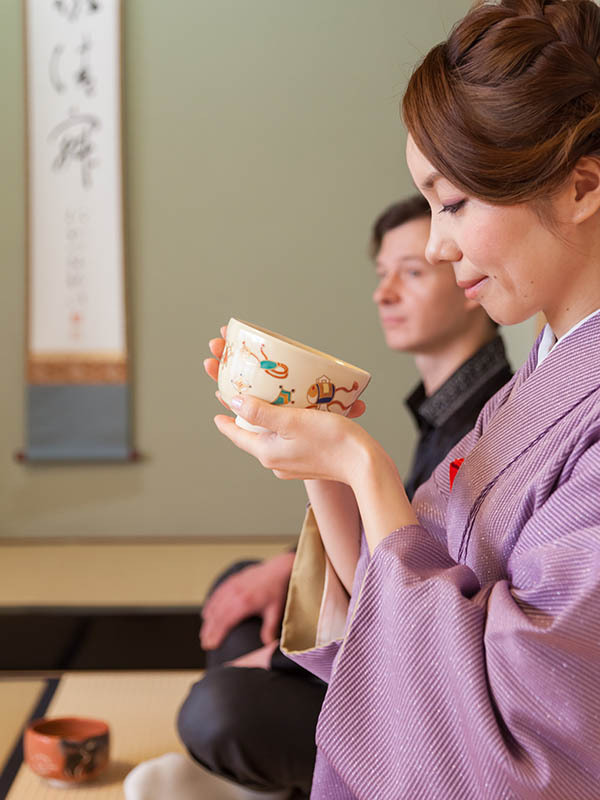 お茶の撮影京都
