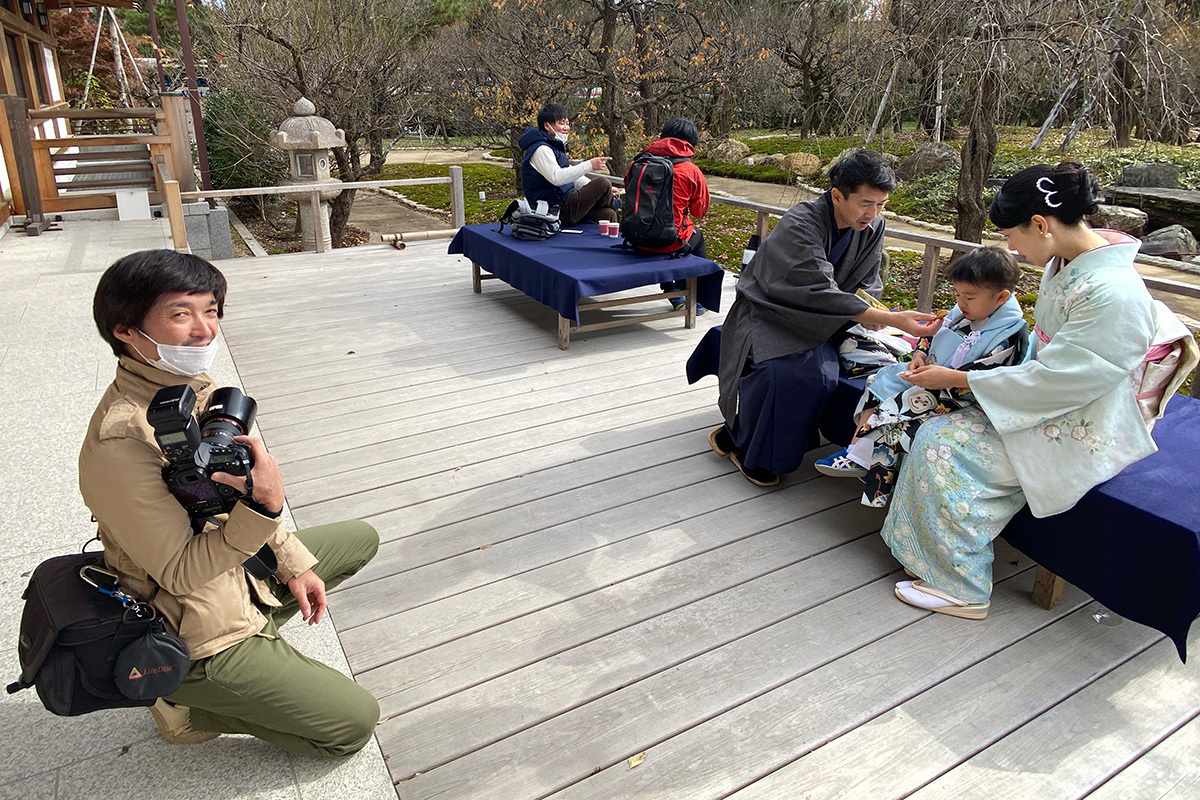 七五三出張記念写真京都